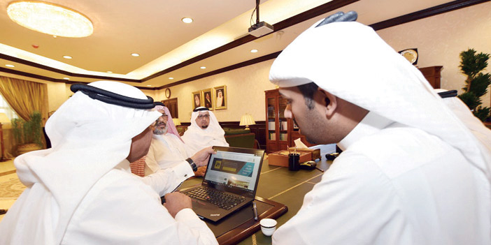   د. العساس يدشن الموقع