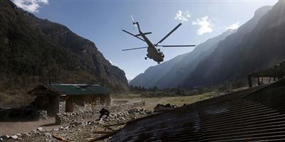مقتل 6 إثر تحطم مروحية في نيبال 