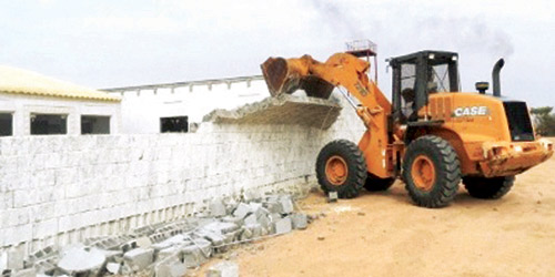  جانب من إزالة التعديات