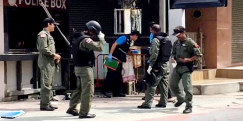 تايلاند تحتجز شخصاً ثانياً يشتبه في تورطه بالتفجيرات الأخيرة 