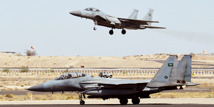   طائرات التحالف العربي لدعم الشرعية تنفذ عملياتها ضد الانقلابيين باليمن
