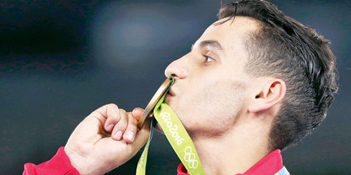   الأردني أحمد أبو غوش يسجل اسم بلاده للمرة الأولى بذهبية التايكواندو