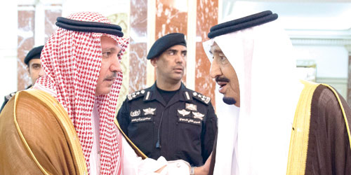 خالد الجفالي يتشرَّف بالسلام على خادم الحرمين الشريفين