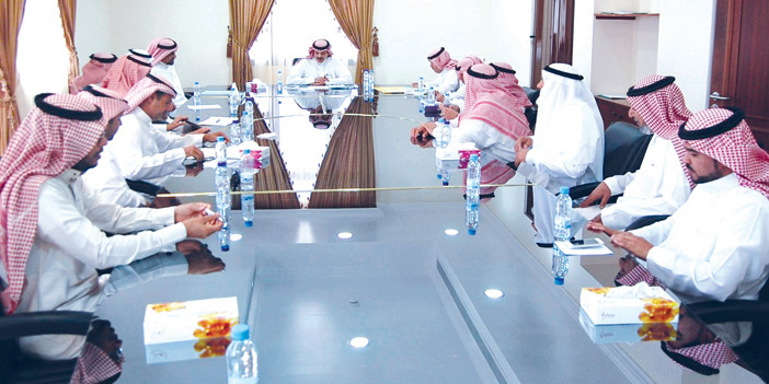  جانب من الاجتماع