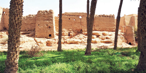   حي سمحان بالدرعية التاريخية أول مشروع استثماري تراثي