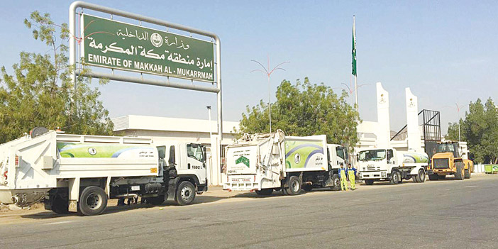  جانب من الخدمات المقدمة في الحج