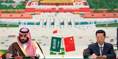 ولي ولي العهد ونائب رئيس وزراء الصين يرأسان الاجتماع الأول للجنة السعودية الصينية المشتركة رفيعة المستوى 