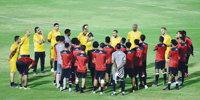  من تدريب الشباب امس