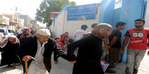 بتبرع سخي من المملكة يهدف لتخزين المواد الغذائية وغير الغذائية الأساسية في القطاع 