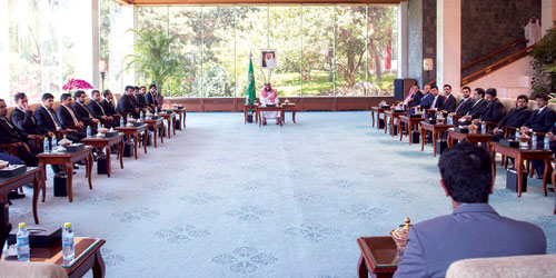  ولي ولي العهد يلتقي الطلبة السعوديين في الجامعات الصينية