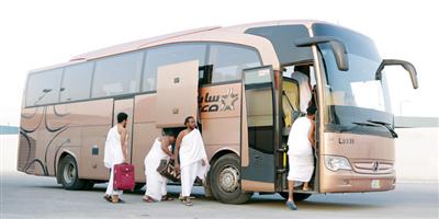 «سابتكو» ترفع جاهزية أسطول الحافلات المشاركة في موسم الحج إلى 3200 حافلة 