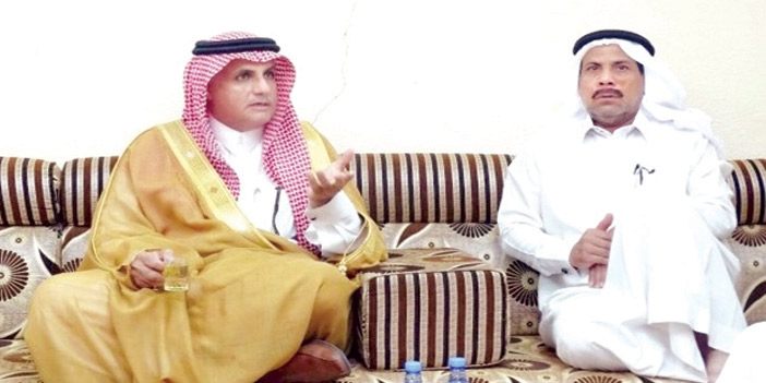  وكيل الإمارة يعزي عائلة السهر