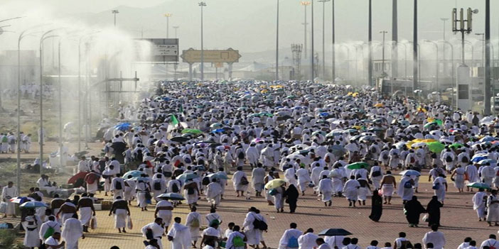 المشاعر المقدسة حارة نهارًا ومعتدلة ليلاً 