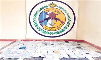 تبادل إطلاق نار مع مهربين تسفر عن ضبط 202 كيلو حشيش 