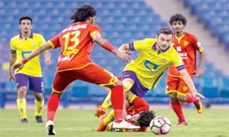 النصر يكسر عناد القادسية.. والفيصلي والفتح يتقاسمان السلبية 