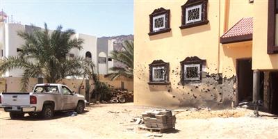 إصابة مواطن بنجران إثر سقوط مقذوف عسكري من داخل الأراضي اليمنية 