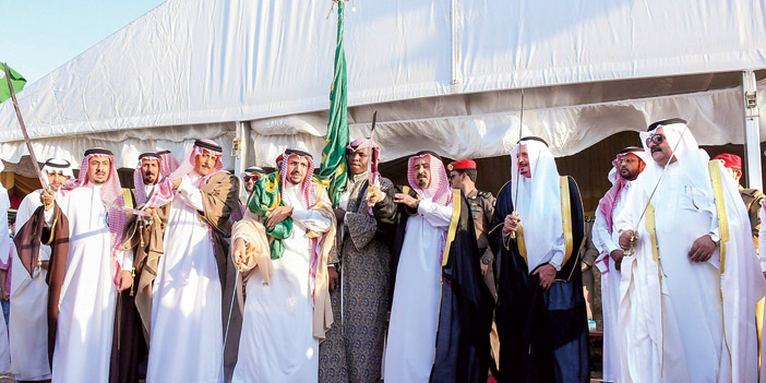  الأمير فيصل بن مشعل مشاركًا في الاحتفالات