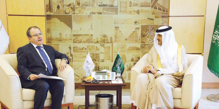  الأمير سلطان بن سلمان يلتقي السفير القبرصي