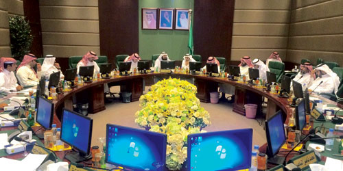  من جلسة المجلس البلدي