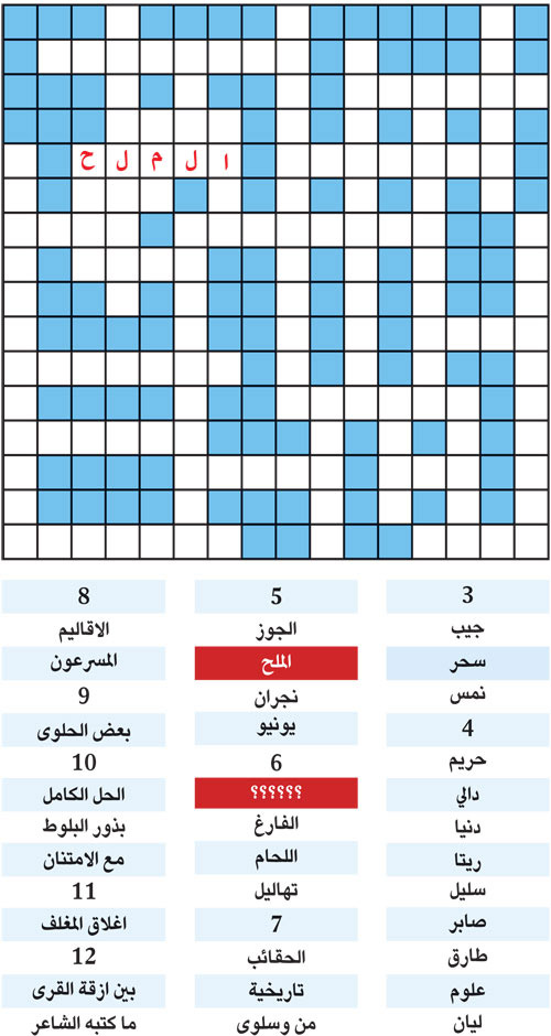 الكلمة المفقودة 