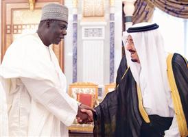 خادم الحرمين الشريفين يبحث آفاق التعاون مع رئيس البرلمان في النيجر 