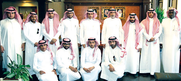  لقطة جماعية للدلاك مع الوفد السعودي