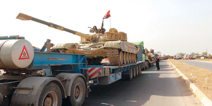  قوات عراقية تصل إلى الموصل أمس تمهيداً لمعركة التحرير