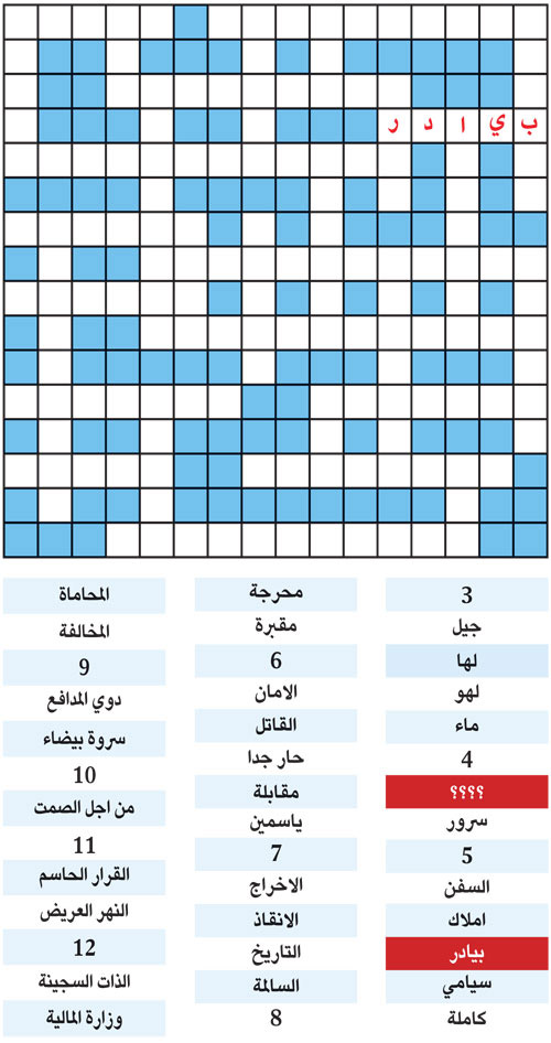 الكلمة المفقودة 
