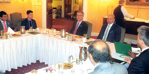 السفير السديري يترأس الاجتماع الشهري لجمعية الدبلوماسيين (ODA) 