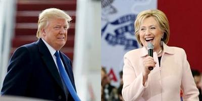 هيلاري كلينتون تُواصل تقدمها على ترامب قبل ثلاثة أسابيع من الانتخابات   