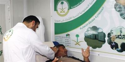 العيادات التخصصية السعودية تتعامل مع 2826 حالة مرضية في مخيم الزعتري 