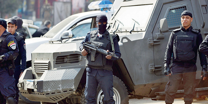  قوات مكافحة الإرهاب المصرية في أحد المهام الأمنية - إرشيفية