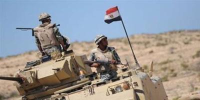 الجيش المصري يحبط محاولة إرهابية في سيناء 