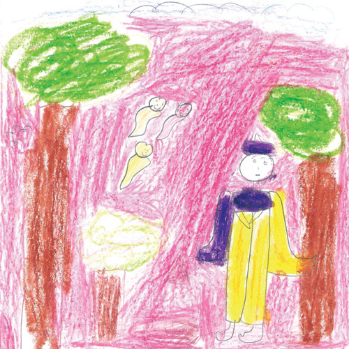  أحسّ الملك بالتعاسه فتوجه إلى الغابة