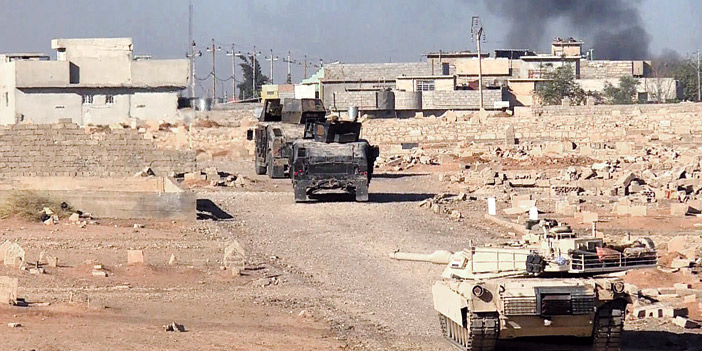  القوات العراقية تتقدم في مدينة الموصل