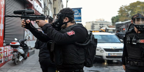 اعتقال 15 في مداهمات ضد المسلحين الأكراد بجنوب شرق تركيا 