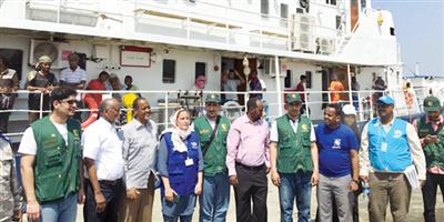فريق مركز الملك سلمان للإغاثة يتفقد سير البرامج التي يمولها المركز في الصومال 