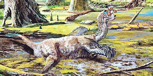 حفرية «تنين الوحل»: الديناصورات مرت بمرحلة ازدهار قبيل دمارها 