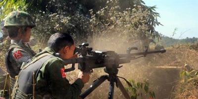 مقتل 8 في اشتباكات بين الجيش ومقاتلين في ميانمار 