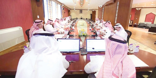  من اجتماع أعضاء مجلس إدارة غرفة القصيم