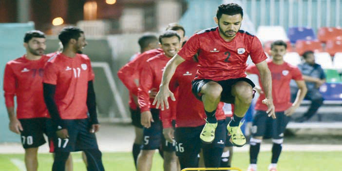  من تدريب الفريق الشبابي أمس