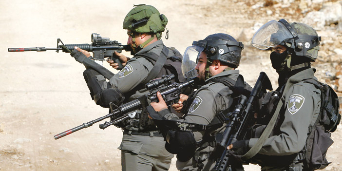  جانب من قوات الاحتلال الإسرائيلي