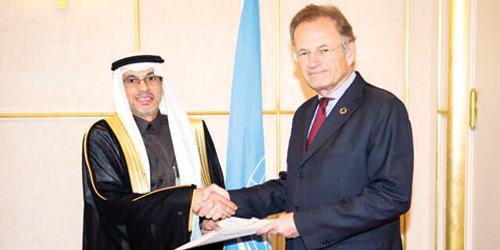 الواصل يسلم أوراق اعتماده سفيراً في جنيف 