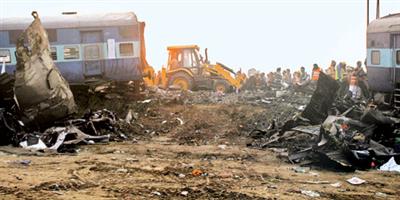 ارتفاع حصيلة ضحايا حادث القطار في الهند إلى 142 قتيلاً 
