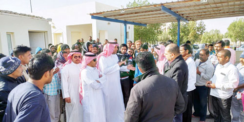   فرق التفتيش وقفت ميدانياً على المنشأة المتأخرة في دفع الأجور