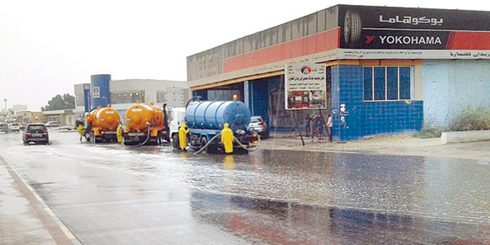 كمية الأمطار بلغت17 ملم 