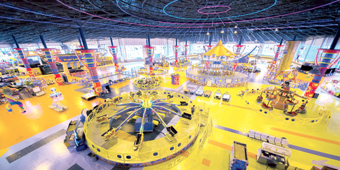  صورة من داخل سفوري لاند الترفيهية