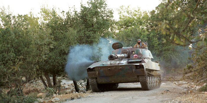  دبابة تابعة للثوار بمحافظة القنيطرة
