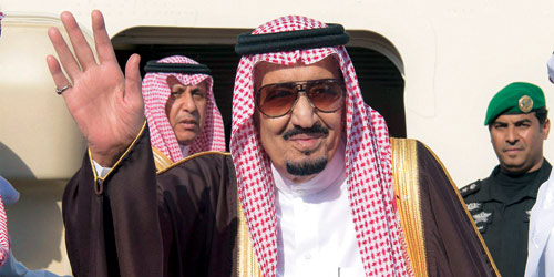خادم الحرمين الشريفين يغادر دولة قطر متوجهاً إلى مملكة البحرين 