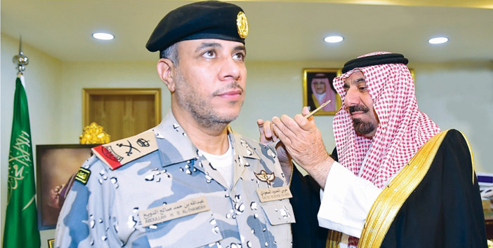  الأمير جلوي ملقداً الذويخ رتبة لواء ركن